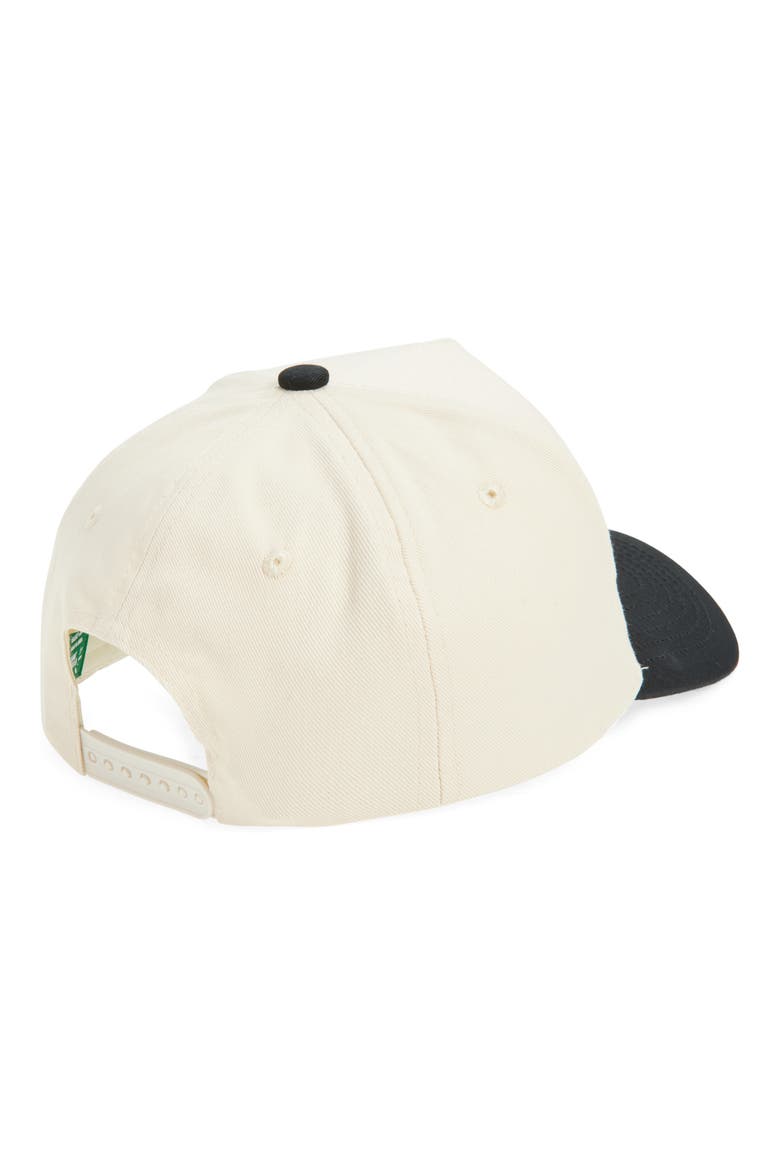 Pacific Coast Rodeo Club Baseball Cap, Alternate, color, BLACK/ IVORY