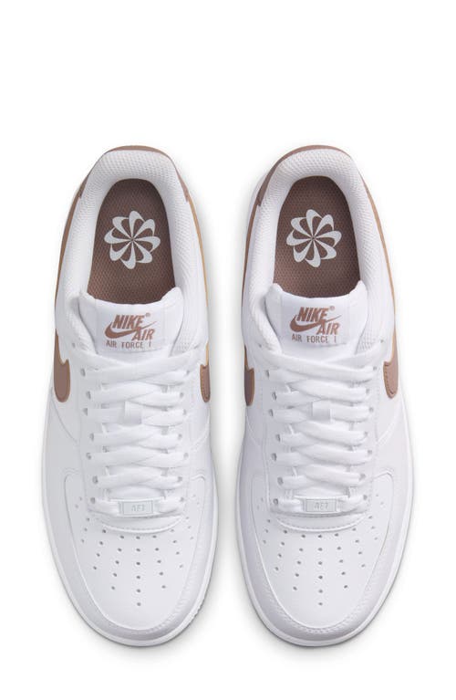 Nike Air Force 1 07 Next Nature Sneaker In White/mink Brown