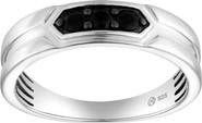 LuvMyJewelry Ryu 0.2CT Black Spinel Ring 925 Silver