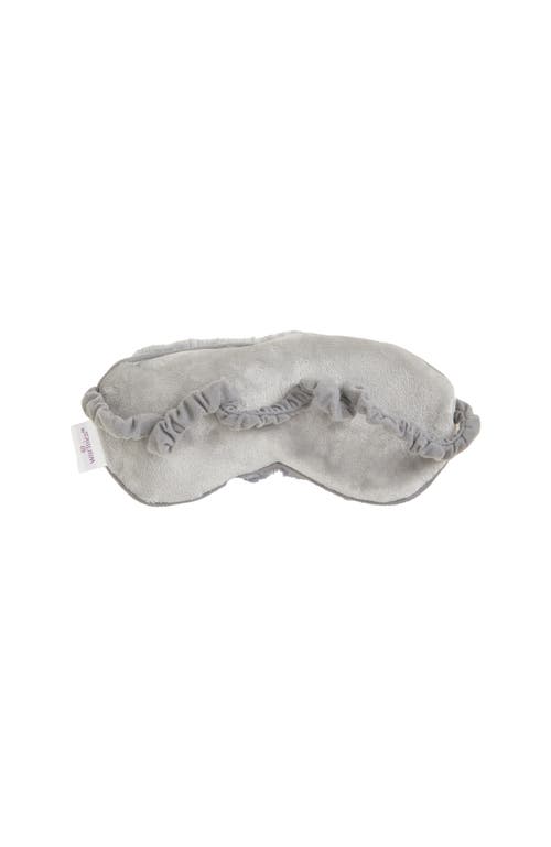Warmies Plush Eye Mask In Medium Grey