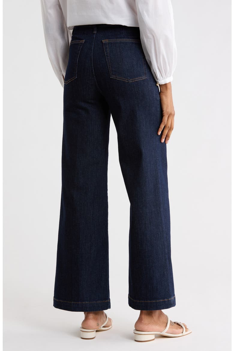 Francoise Wide Leg Jeans, Alternate, color, RINSE