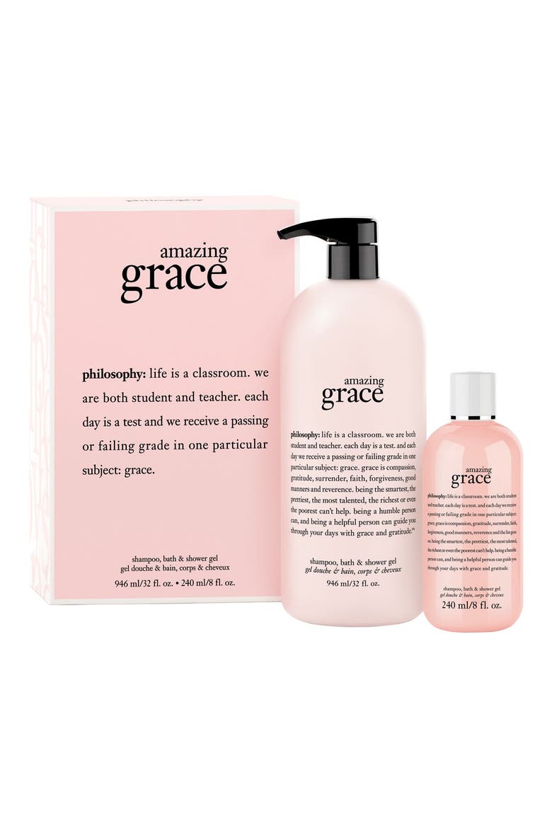 'amazing grace' shampoo, shower gel & bubble bath, Alternate, color, NO COLOR