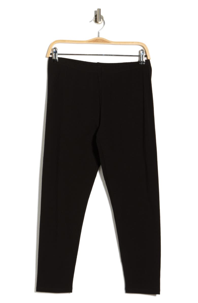 Eileen Fisher Crop Leggings, Main, color, Black