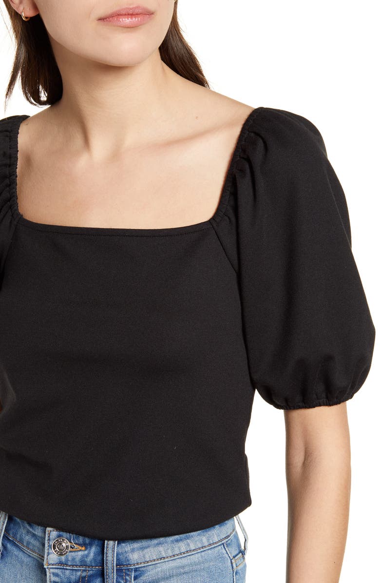 Chelsea28 Puff Sleeve T-Shirt, Alternate, color,