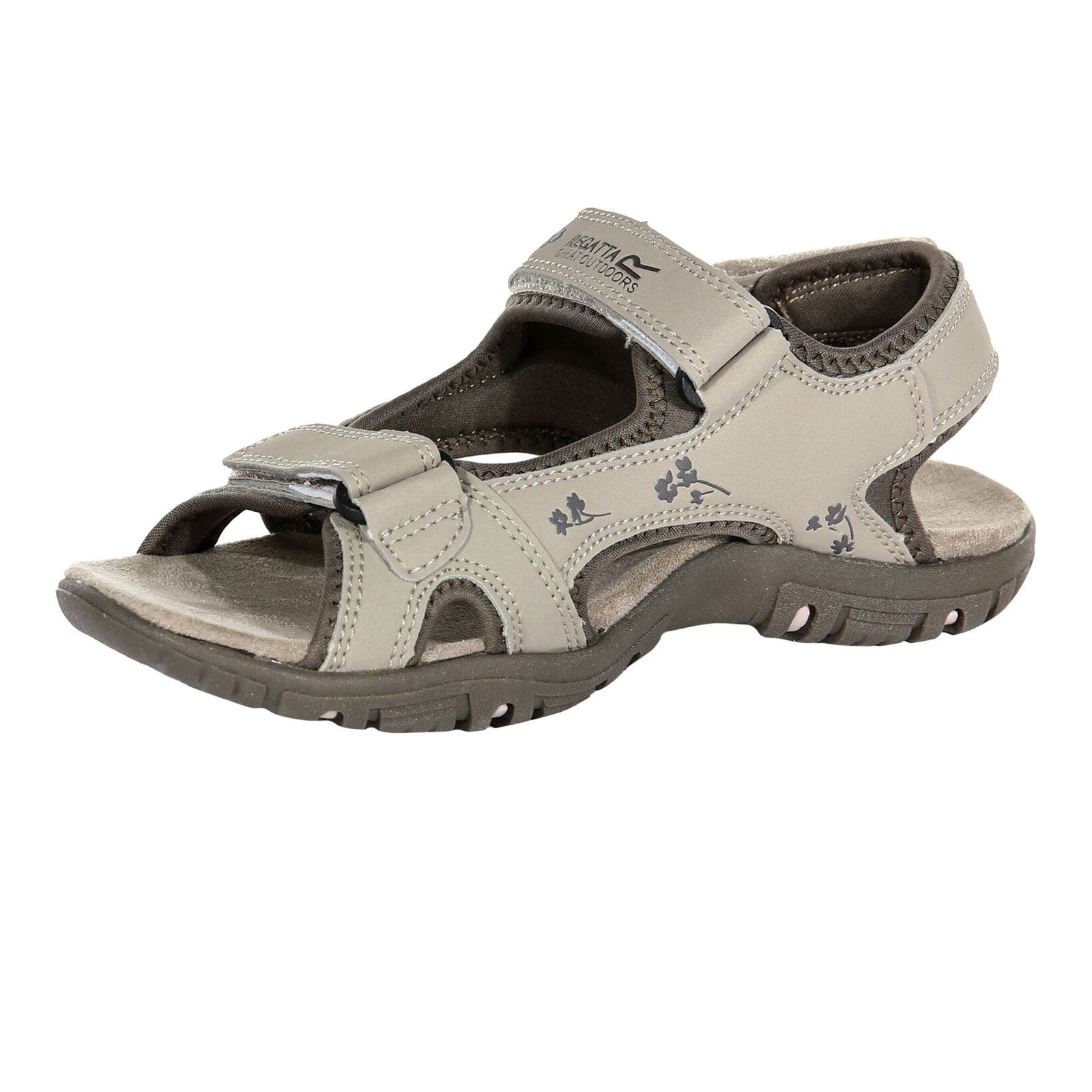 Haris Sandals, Alternate, color, Parchment and Treetop
