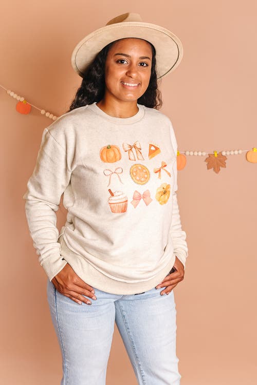 Sweet Wink Sweatshirt In Neutral