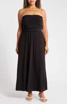 Strapless Maxi Dress