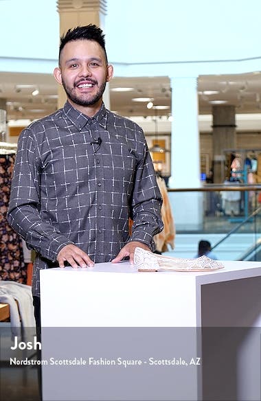 badgley mischka gigi crystal pointed toe flat