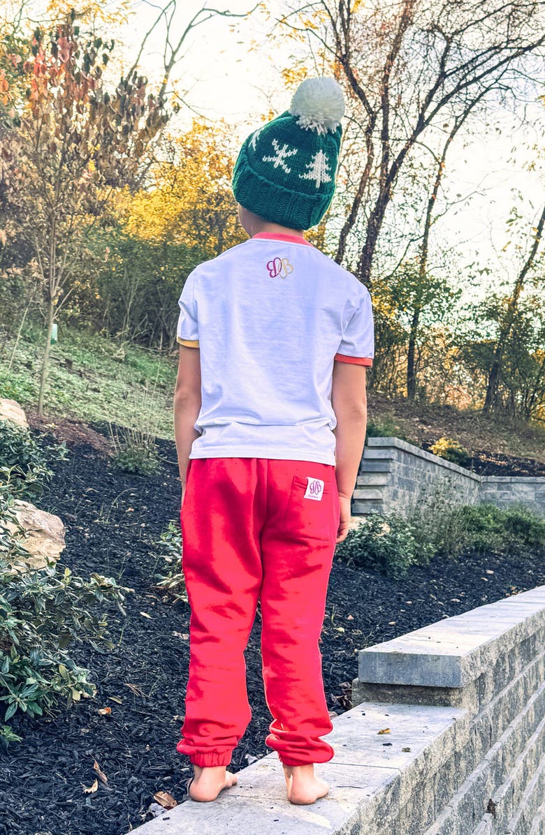 Bits & Bows Thankful Thanksgiving T-Shirt, Alternate, color, Orange