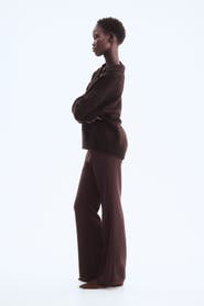 H&M Bootcut Ponte Di Roma Trousers