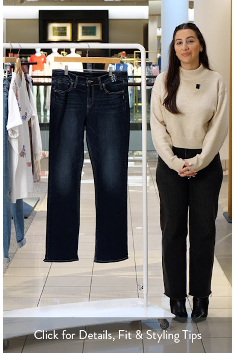 Suki Slim Fit Bootcut Jeans video