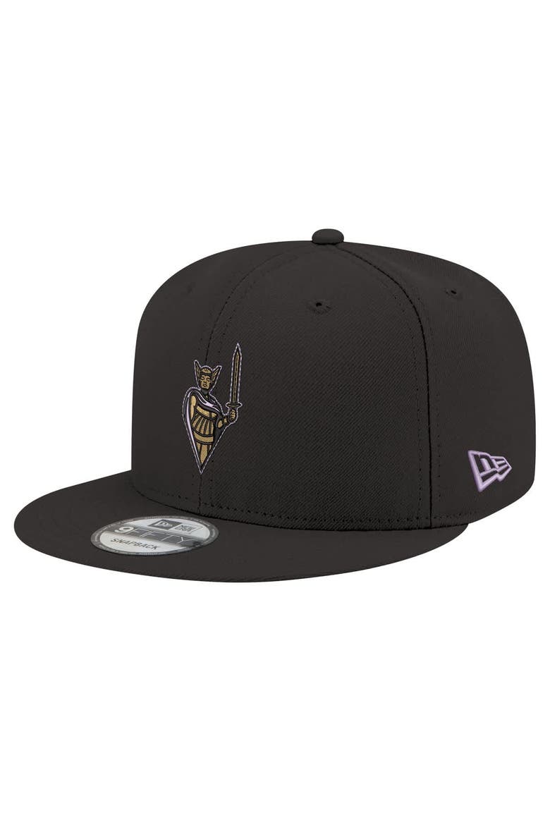 Unisex New Era Eclipse Black Golden State Valkyries Logo 9FIFTY Snapback Hat, Main, color, Eclipse Black