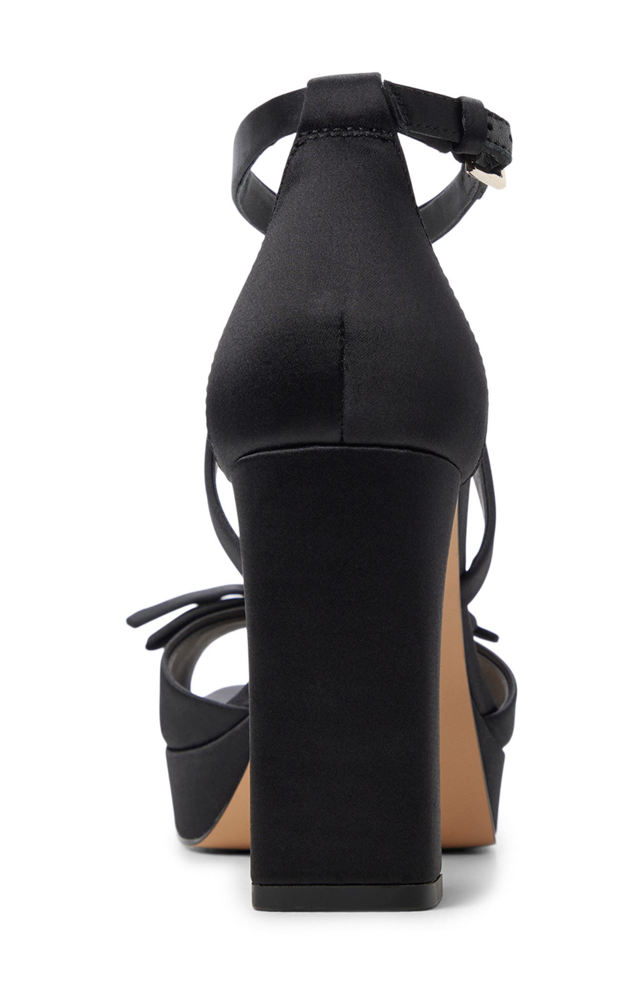 Beverly Platform Sandal, Alternate, color, BLACK