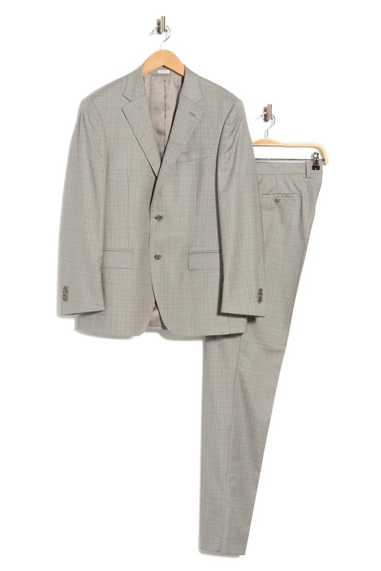 Wool Suit, Alternate, color, LIGHT GREY
