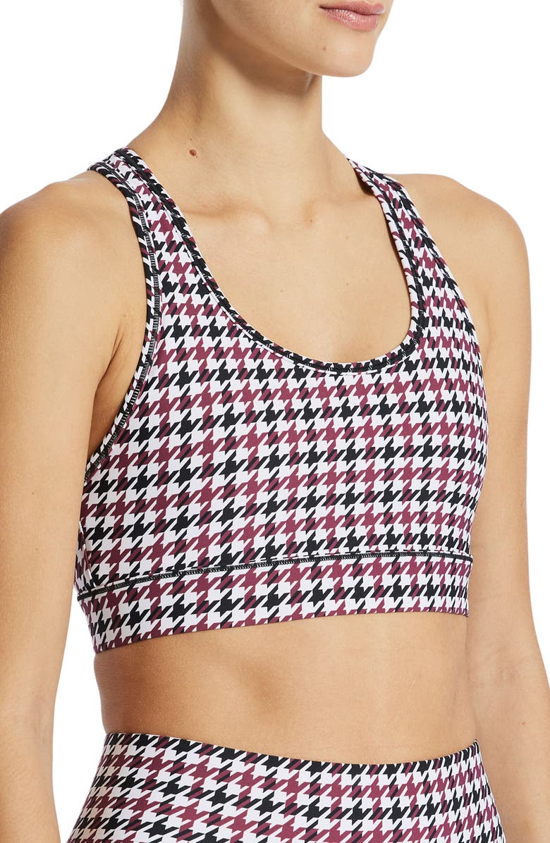 BANDIER Center Stage Racerback Sports Bra, Alternate, color, 