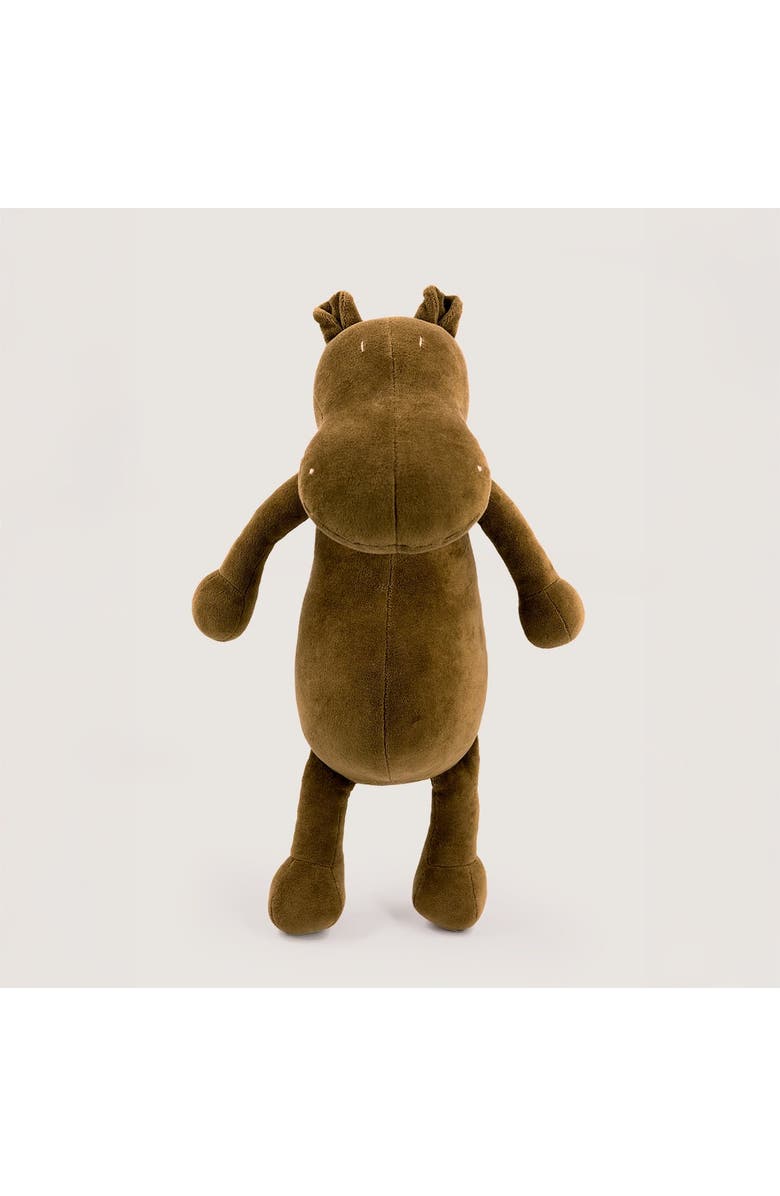 ADADA Momo, the hippo stuffed animal, Main, color, Open Brown