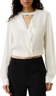 Lilysilk V Neck Collared Silk Shirt