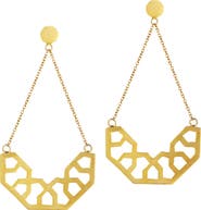 Turquoise Mountain Kashan Drop Earrings