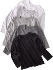 BUTTERBLU London 5-Pack Assorted Organic Cotton T-Shirts