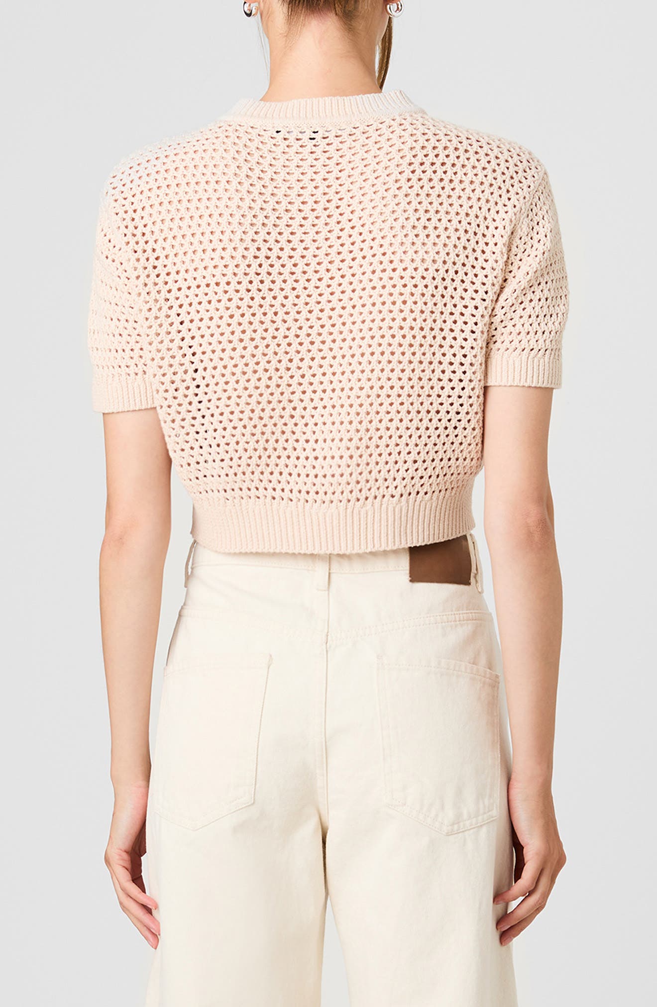 Teddy Open Stitch Sweater - image 2