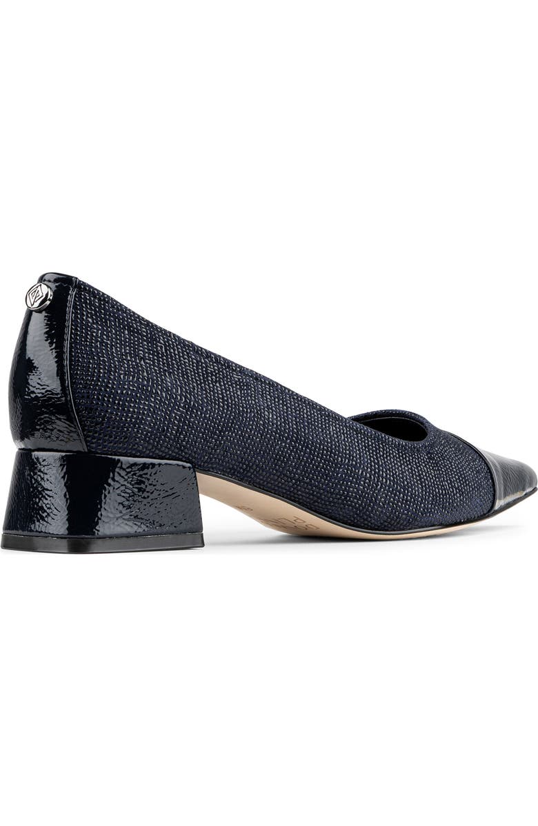 Donald Pliner Cap Toe Pump, Alternate, color, Navy