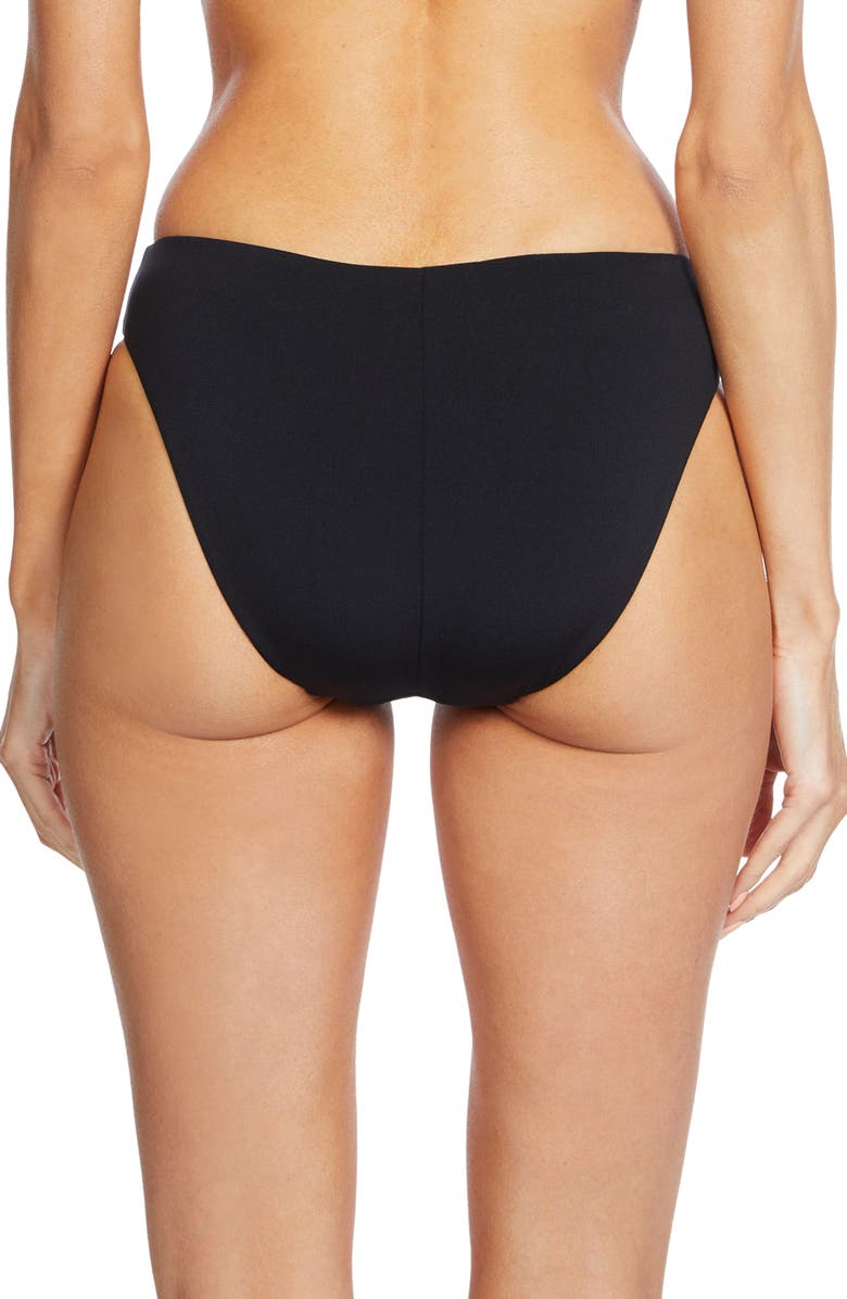 Robin Piccone Ava Bikini Bottoms, Alternate, color, Black