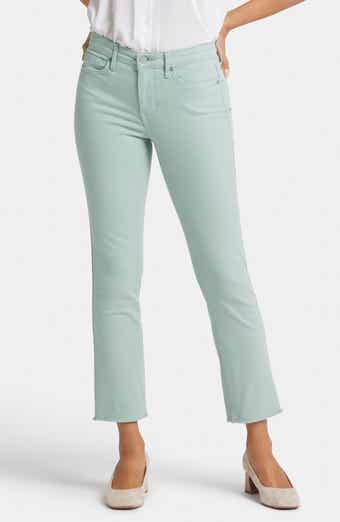 NYDJ Sheri Frayed Hem Slim Jeans