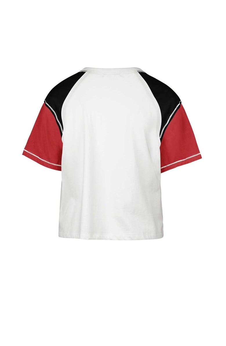 '47 Women's '47 White Georgia Bulldogs Serenity Gia Cropped T-Shirt, Alternate, color, White