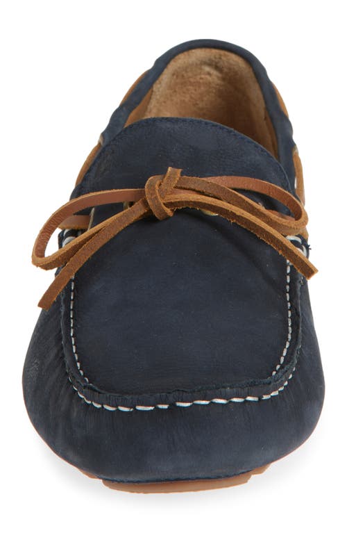 G.h.bass Davis Camp Moc Driver In Navy