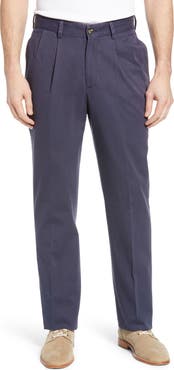 Berle Charleston Khakis Pleated Chino Pants