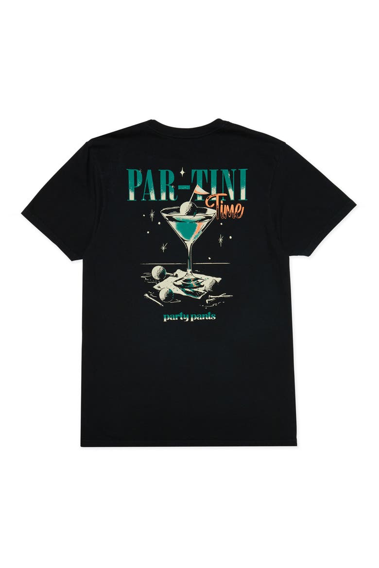 Partini Graphic T-Shirt, Alternate, color, BLACK