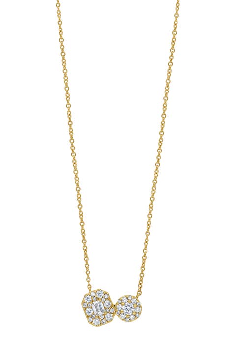 Maya Diamond Asymmetric Pendant Necklace (Nordstrom Exclusive)