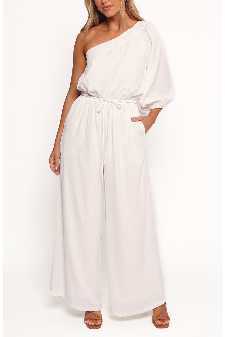 Hedda Asymmetric Jumpsuit, Main, color, WHITE