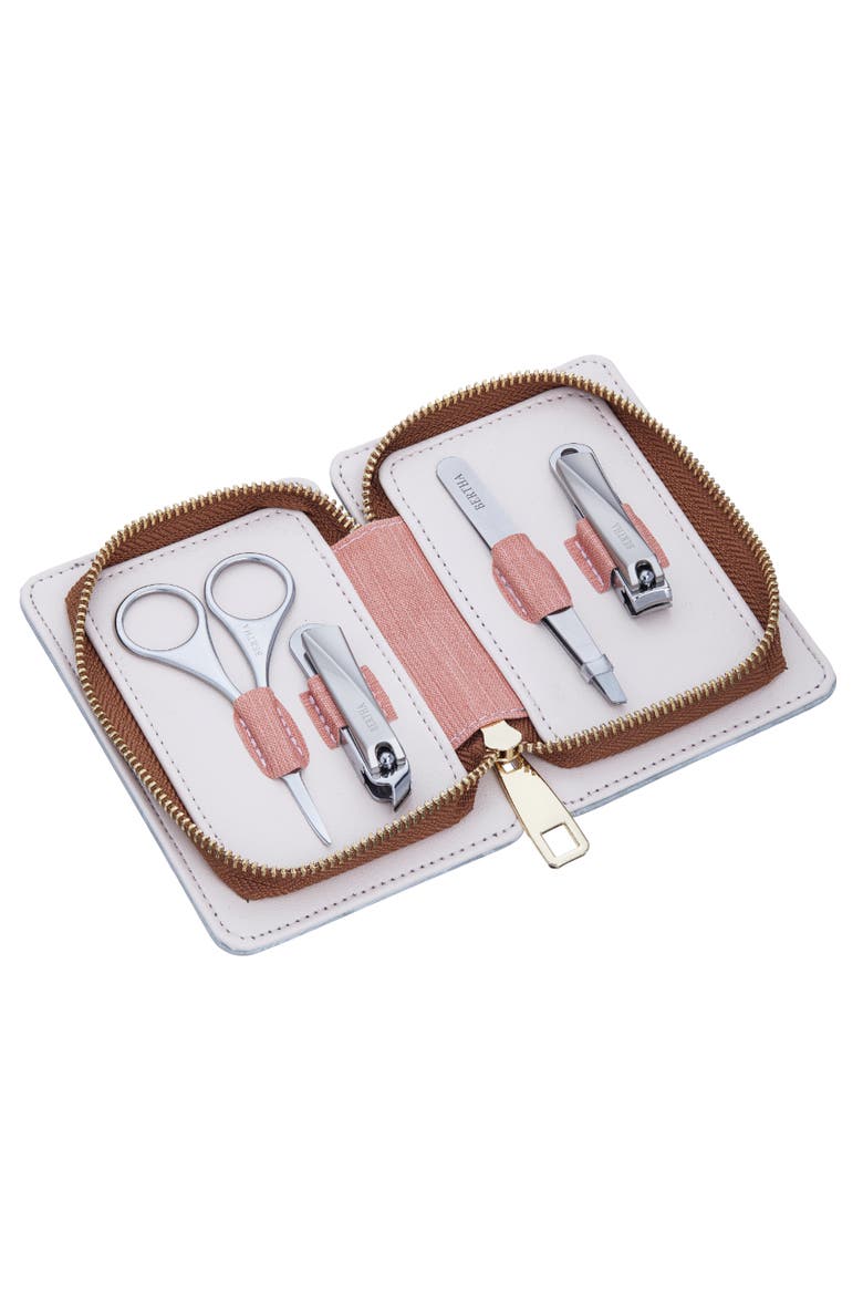 Avery 4 Piece Surgical Steel Groom Kit, Alternate, color, Grey