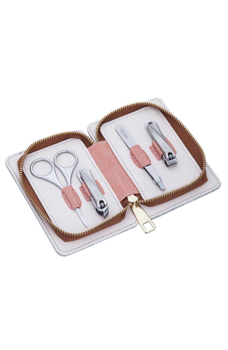 BERTHA Avery 4 Piece Surgical Steel Groom Kit, Alternate, color, Grey