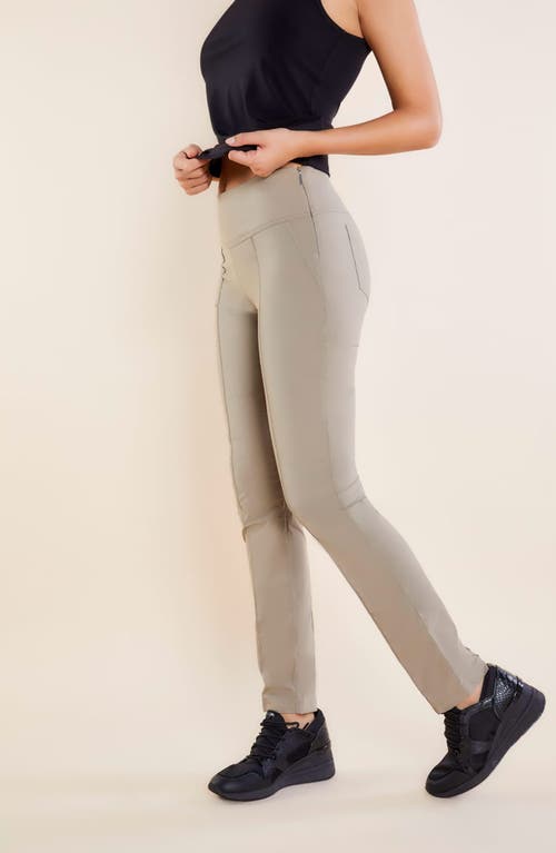 Anatomie The Sonia Curvy High Rise Pant In Khaki