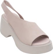 Forever & Always Shoes ROY Leather Wedge Sandal