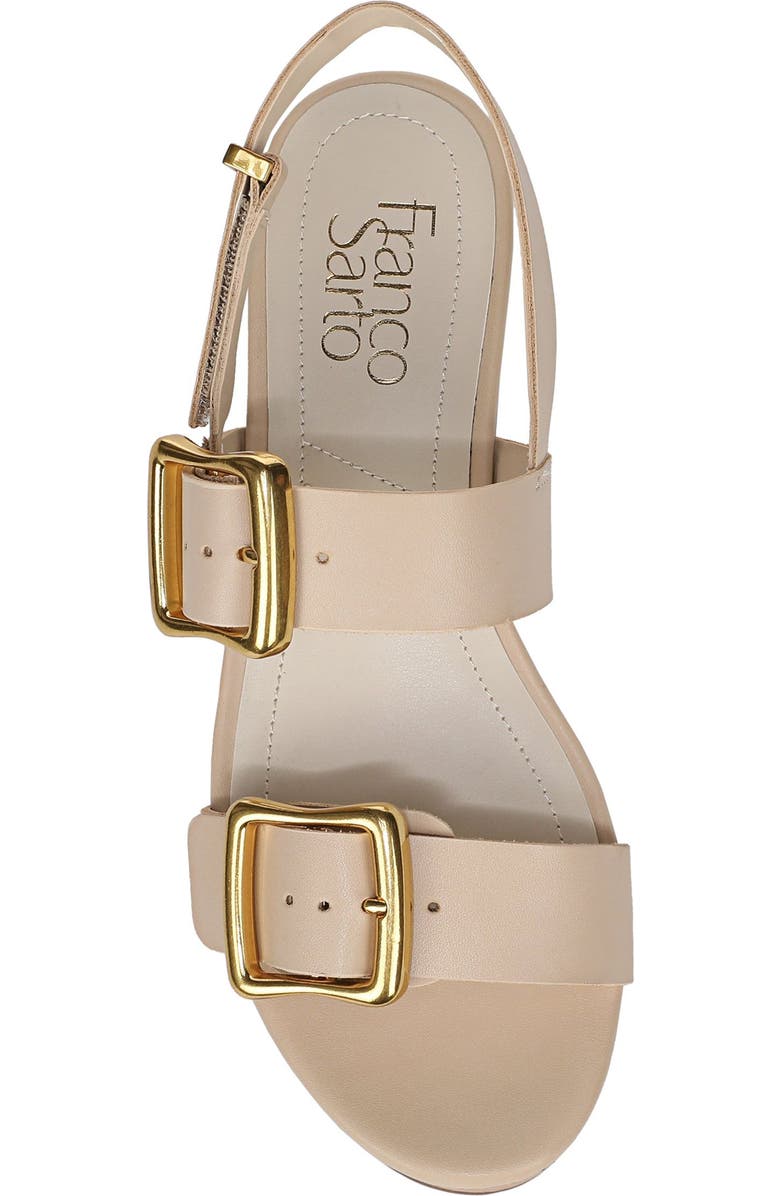 Franco Sarto Paizlee Platform Wedge Sandal, Alternate, color, Linen Beige Faux Leather