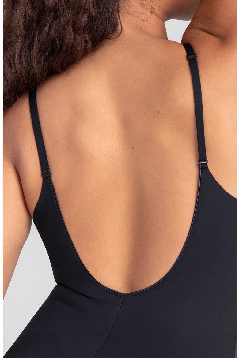 Low Back Mid Thigh Shaper Bodysuit, Alternate, color, RUNWAY