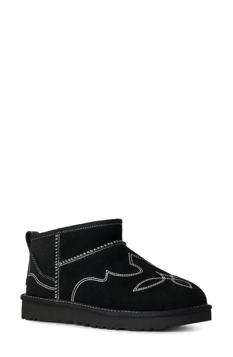 Classic Ultra Mini Western Leather Boot