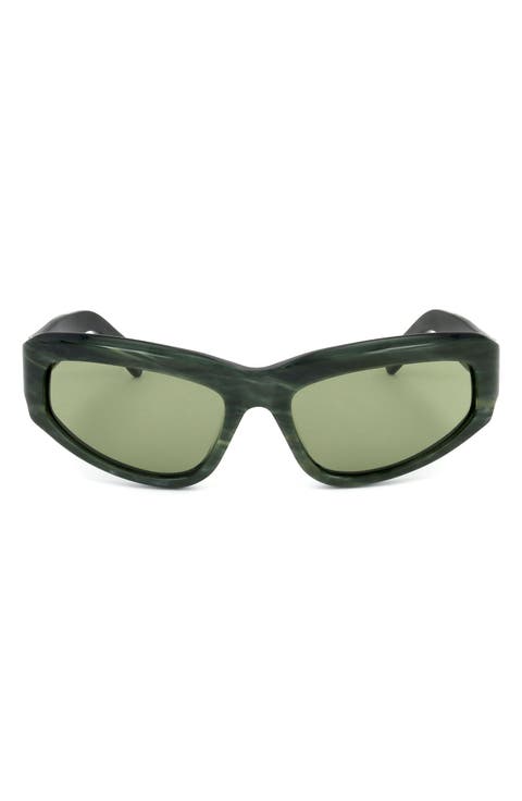 61mm Wrap Sunglasses