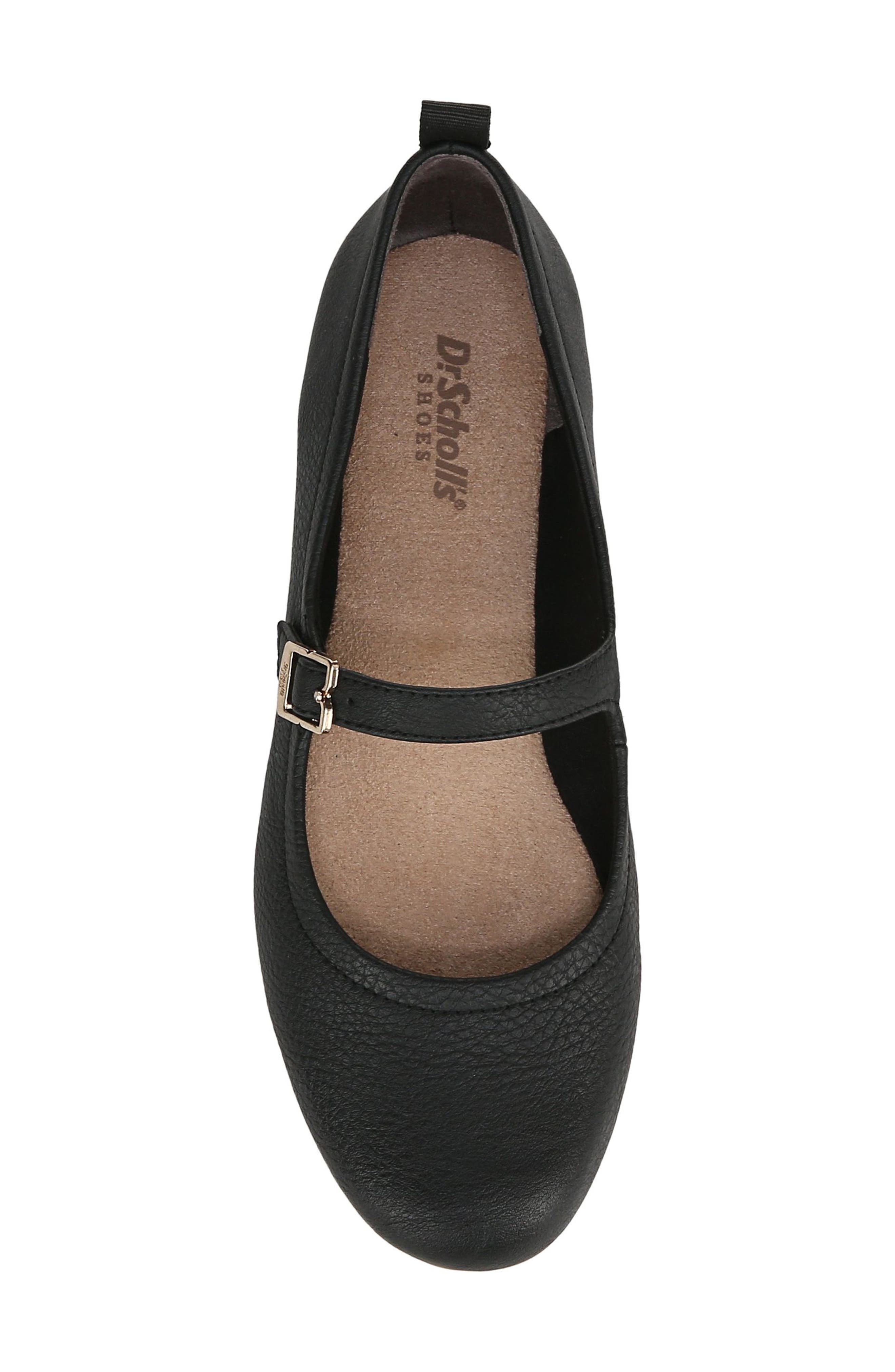 Dr. Scholl's Timeless Mary Jane Flat, Alternate, color, Black/Gum