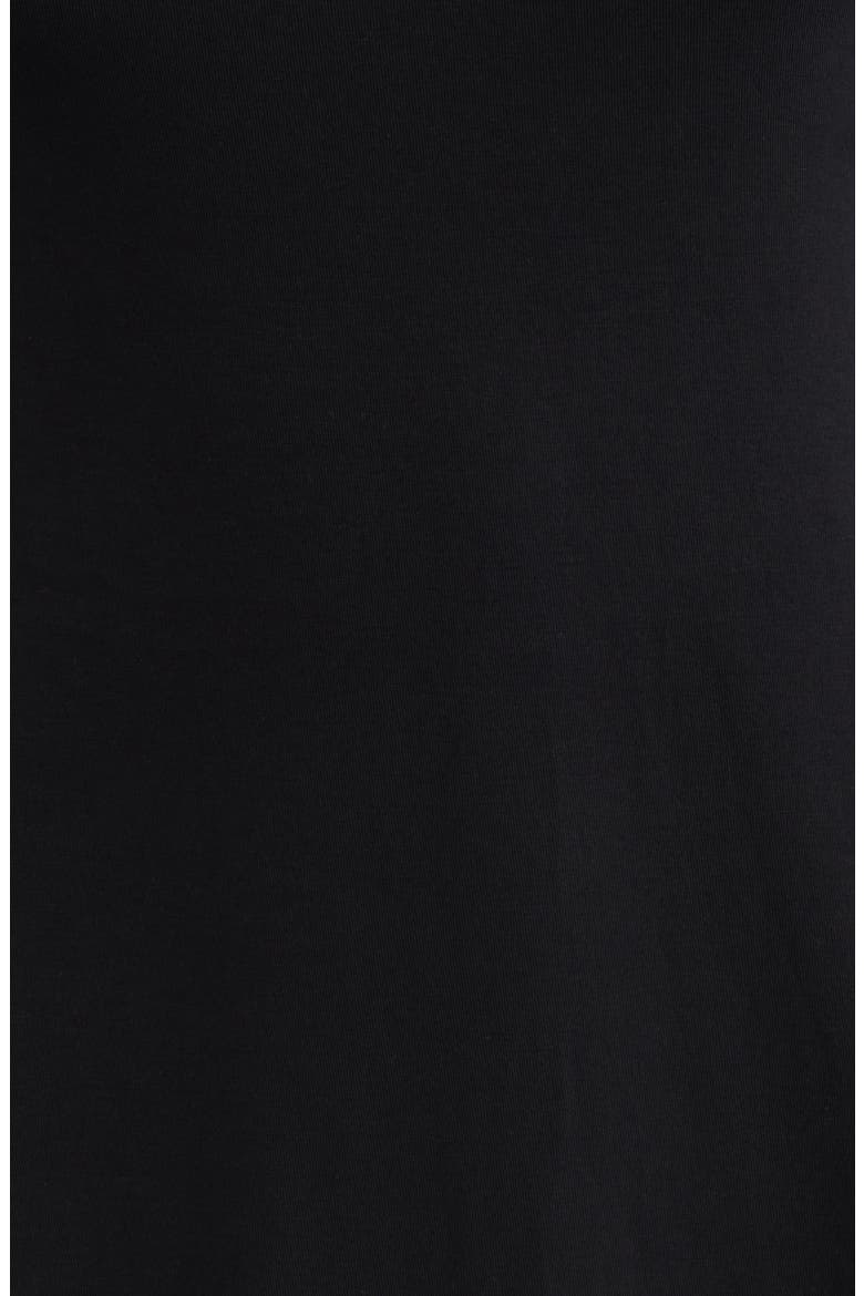 Georgia Deep V-Neck Minidress, Alternate, color, BLACK