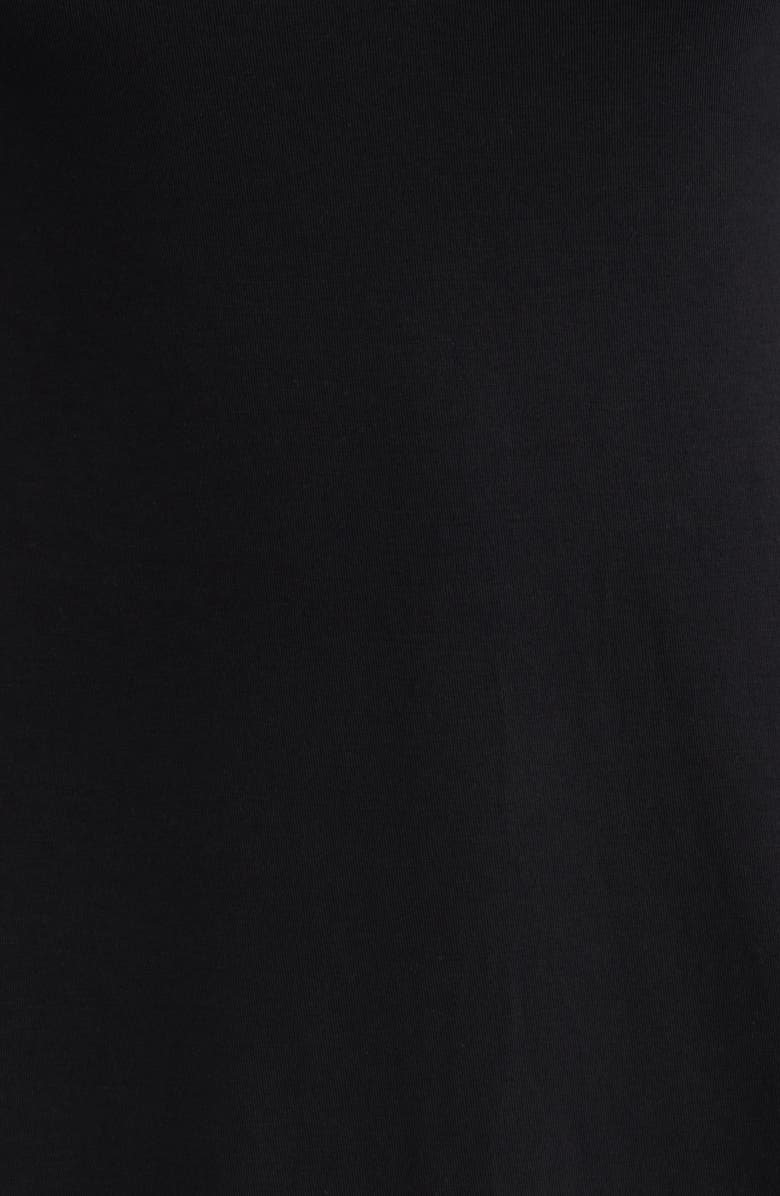 Bella Venice Georgia Deep V-Neck Minidress, Alternate, color, Black