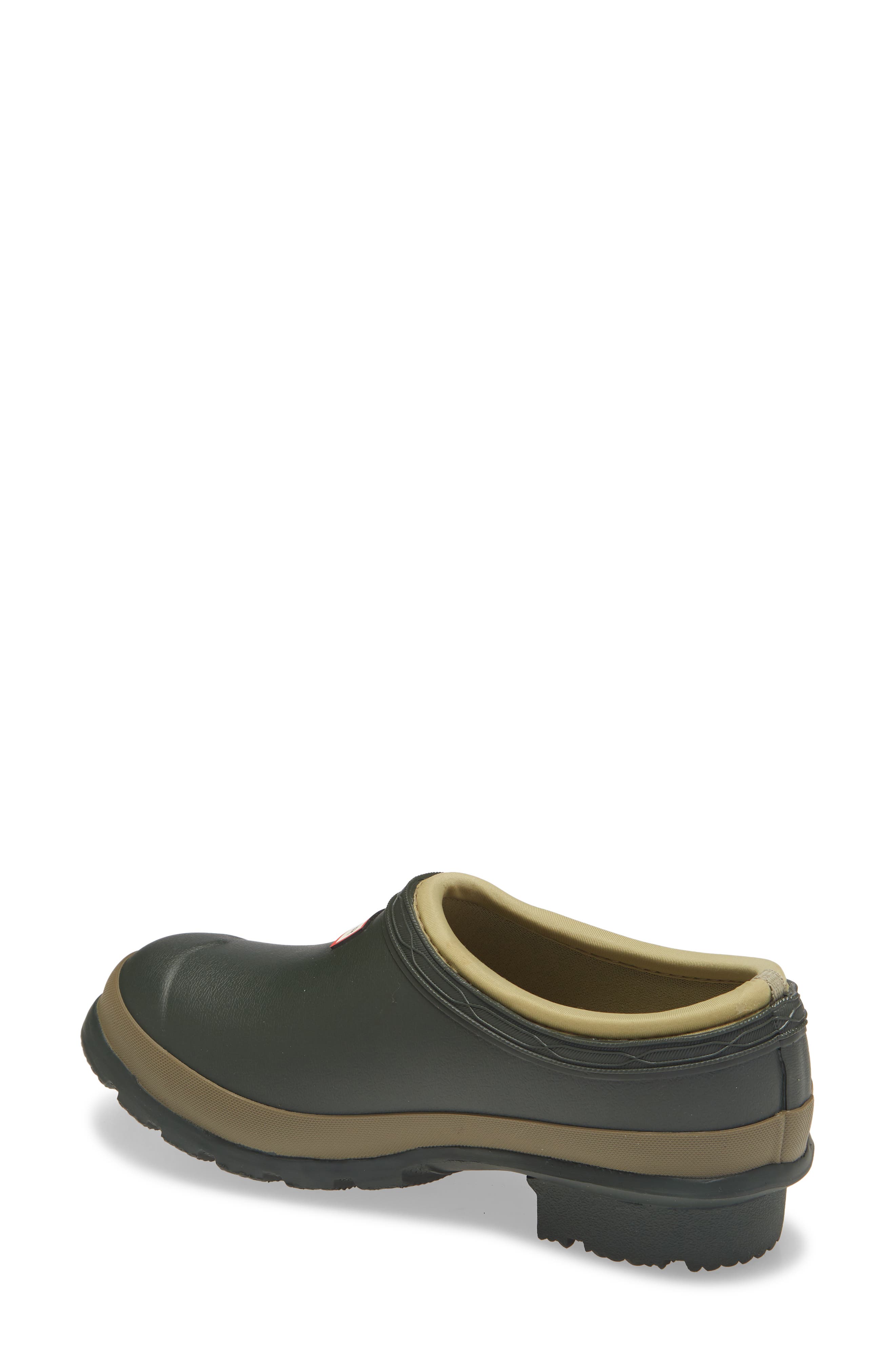 Hunter Gardener Waterproof Clog, Alternate, color, 