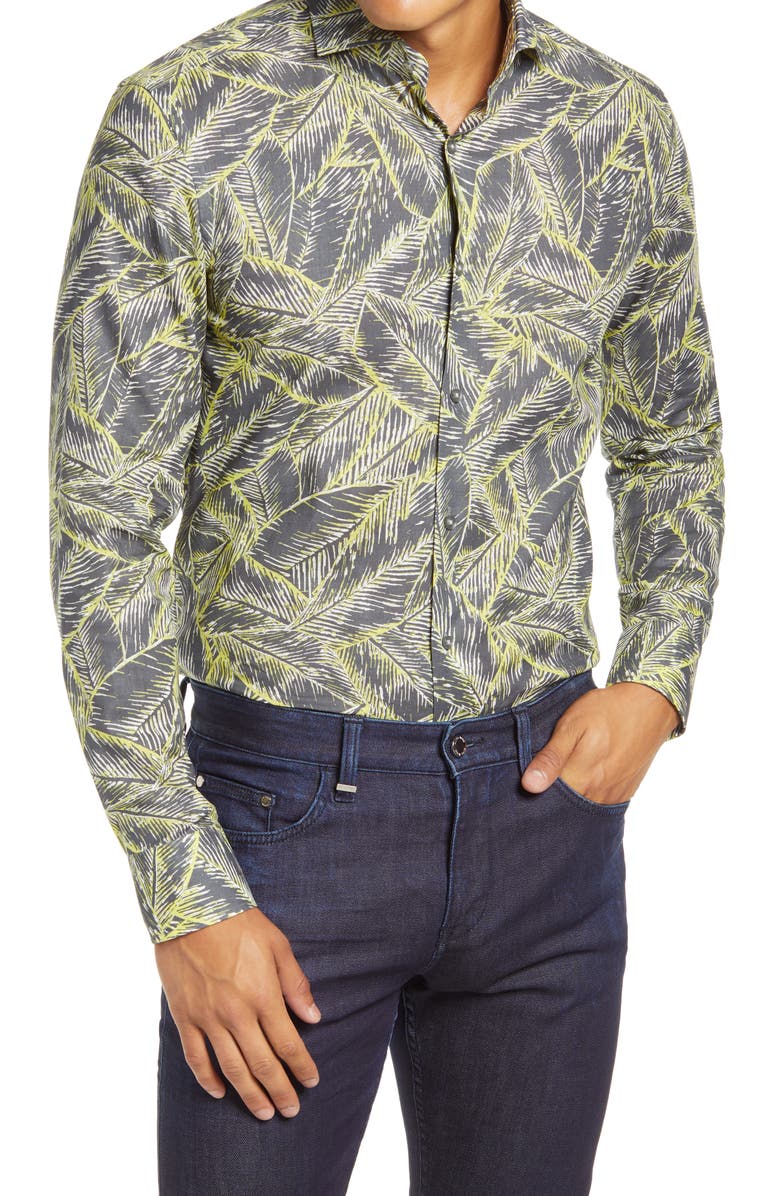 BOSS Jason Slim Fit Dress Shirt, Main, color, 