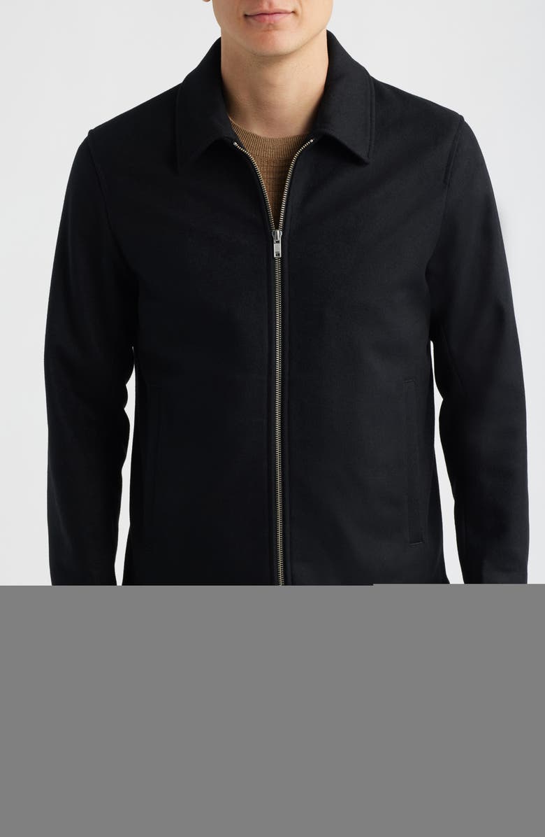 Theory Wyatt Wool Blend Bomber Jacket, Alternate, color,