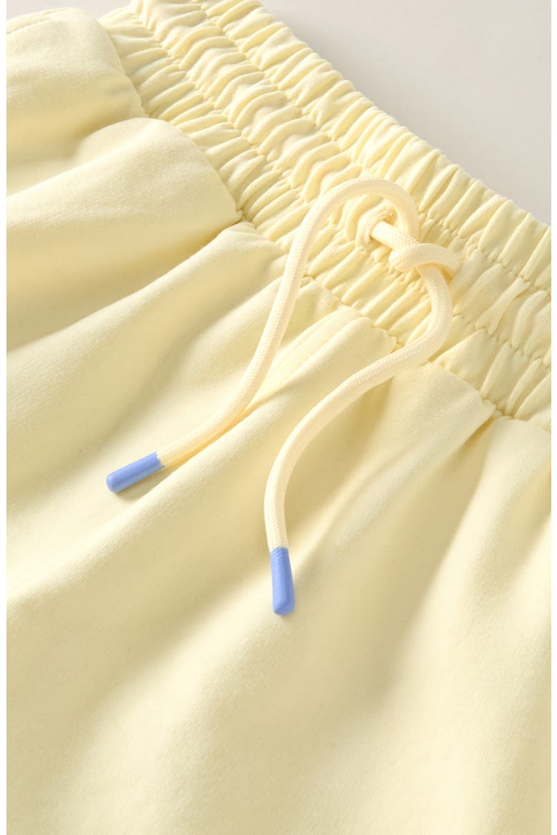 Kids' French Terry Shorts, Alternate, color, YELLOW FROST