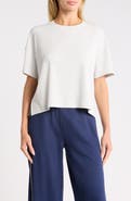 YOGALICIOUS Heavenly Ribbed Deluxe Boxy Crop T-Shirt