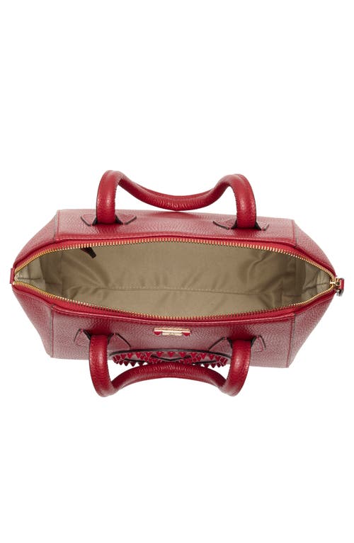 Valentino By Mario Valentino Minimi Vlogo Leather Shoulder Bag In Red